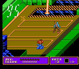 Zen Intergalactic Ninja screenshot 3 for NES